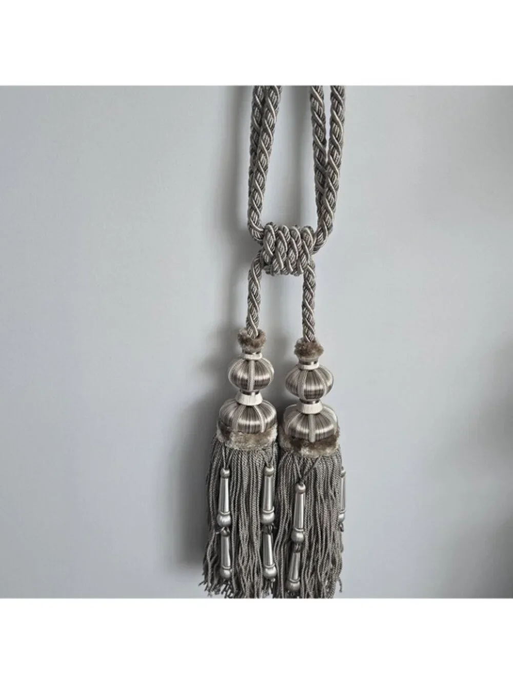 Margaux Double Tassel Tieback Samuel & Sons Passementerie